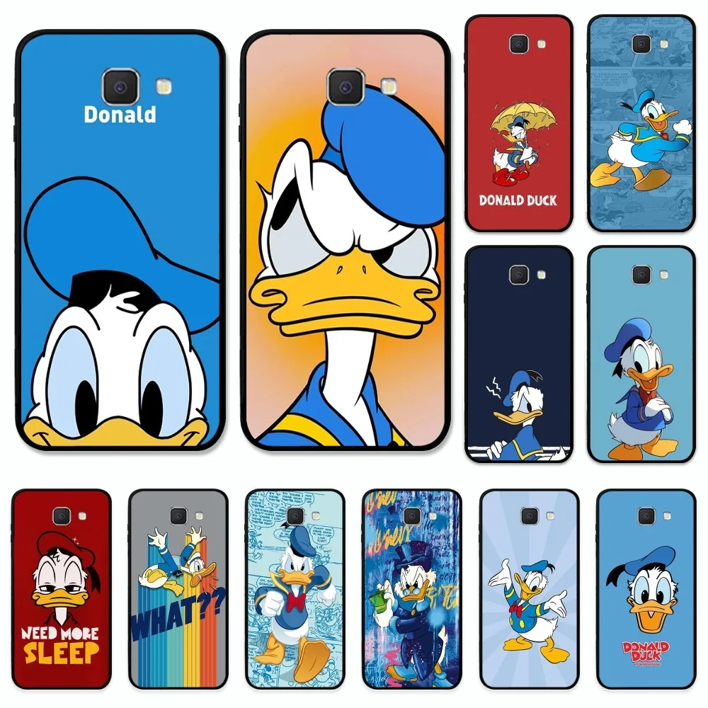 D-Donald Duck Phone Case For Samsung J 7 Plus 7core J7 Neo J6 Plus Prime J6 J4 J5 Mobile Cover