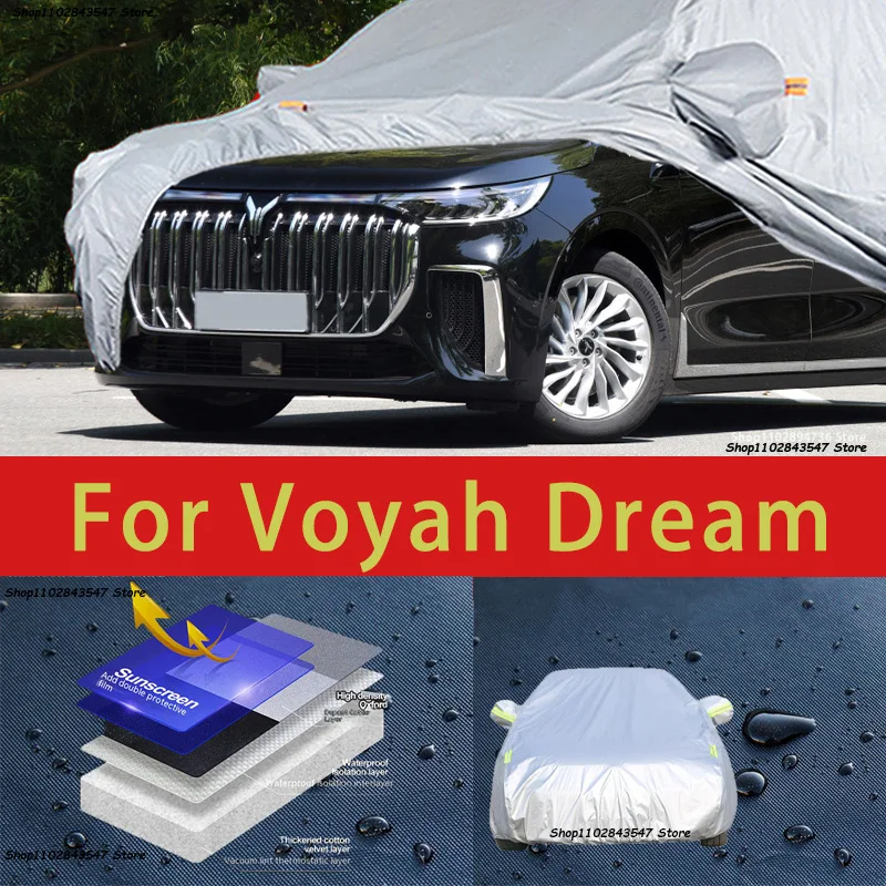 

For Voyah Dream Outdoor Protection Full Car Covers Snow Cover Sunshade Waterproof Dustproof Exterior Car accessories