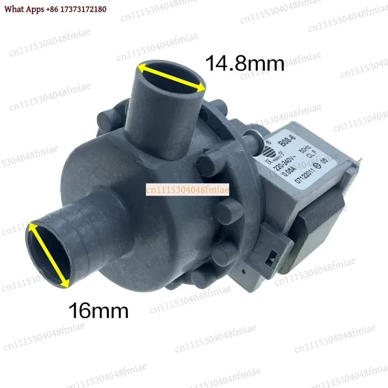 B08-6 Wall-mounted Mini Washing Machine Drain Pump 220-240V 50Hz