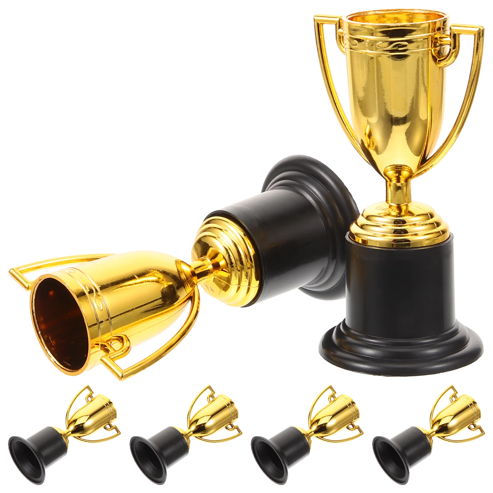 6 Pcs Trophy Convenient to Store Trophies Children Home Decor Competition Plastic Reward Prizes Kids Creative