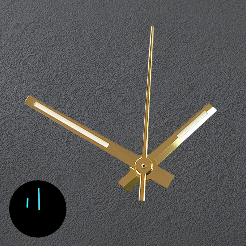 8-12-12.5 مللي متر ساعة ذهبية الأيدي الأزرق الأخضر مضيئة مؤشرات ساعة لنمط المحار DateJust NH35/NH36/4R/7S حركة الملحقات