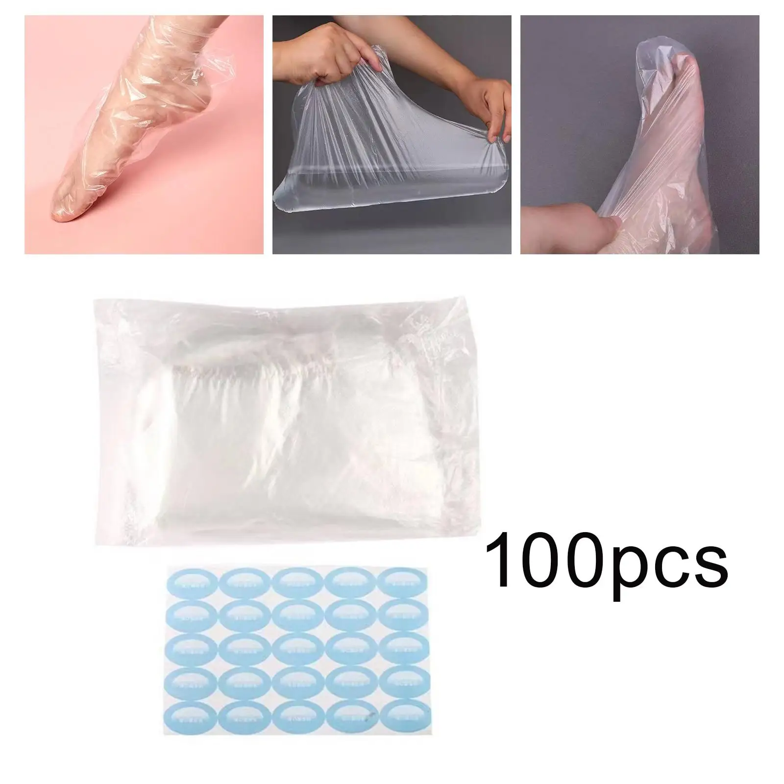 Disposable spa Hand Foot Mitts Gloves Booties for Heated Manicure Moisturizing Protection Foot Care Women