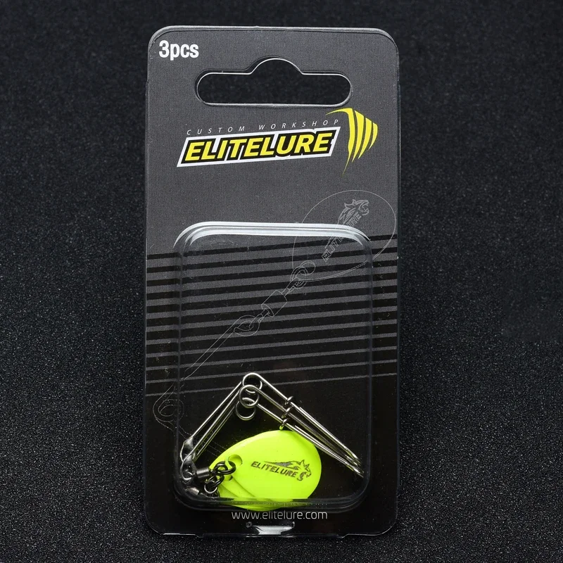 EliteLure Elliott Mustang Versatile Composite Sequin Black Pit Wild Fishing Bass LuRE Bait Accessories