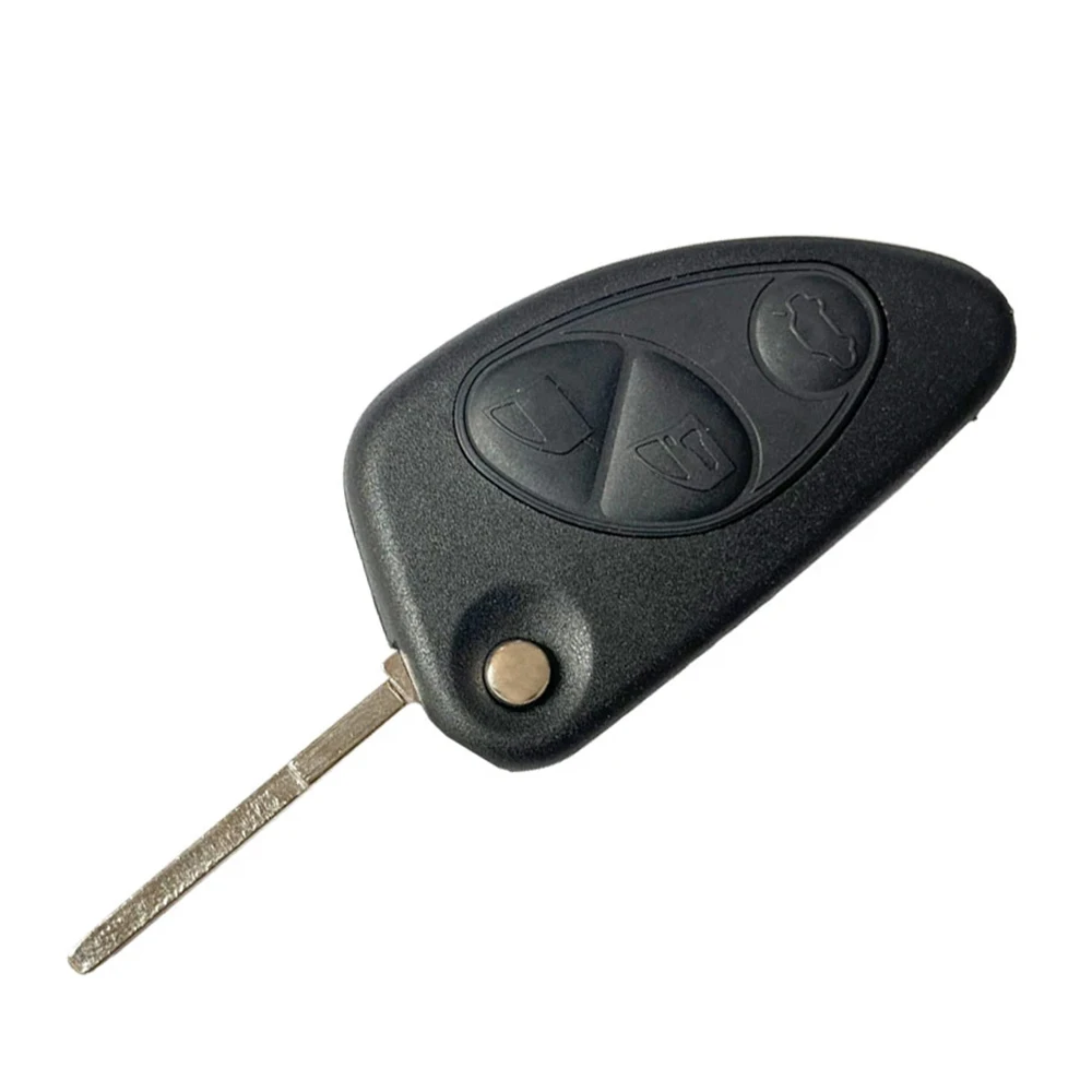 XNRKEY-carcasa plegable para mando a distancia de coche, carcasa de repuesto para Alfa Romeo 147, 156, 166 GT, modelo Fob, 2 y 3 botones