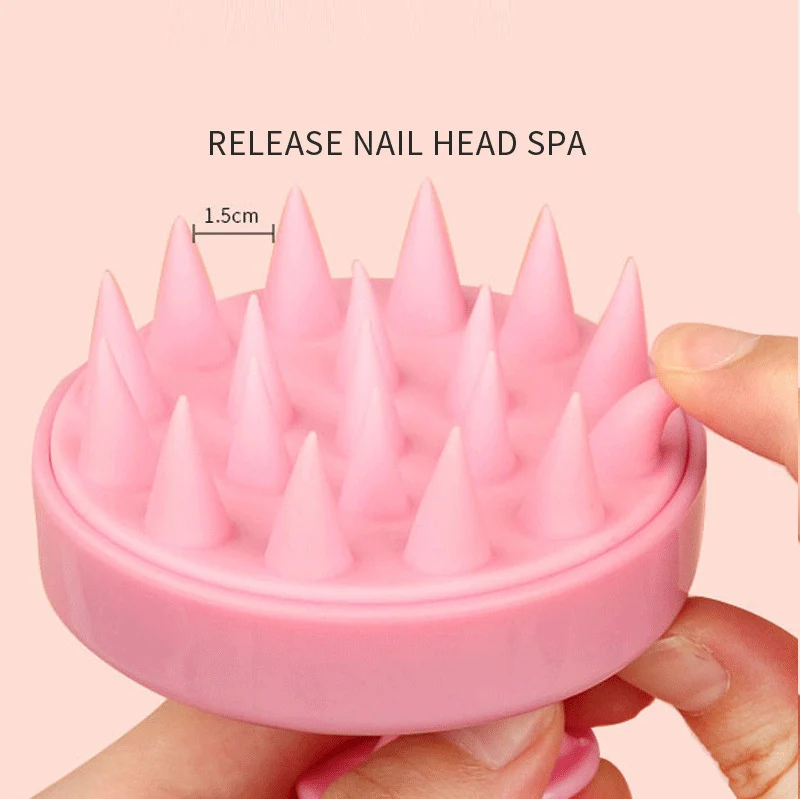 2pcs Hair Oil Dispenser Bottle Root Comb Applicator Dispenser with Scalp Massager Shampoo Comb Set Reusable Hair Coloring Tools