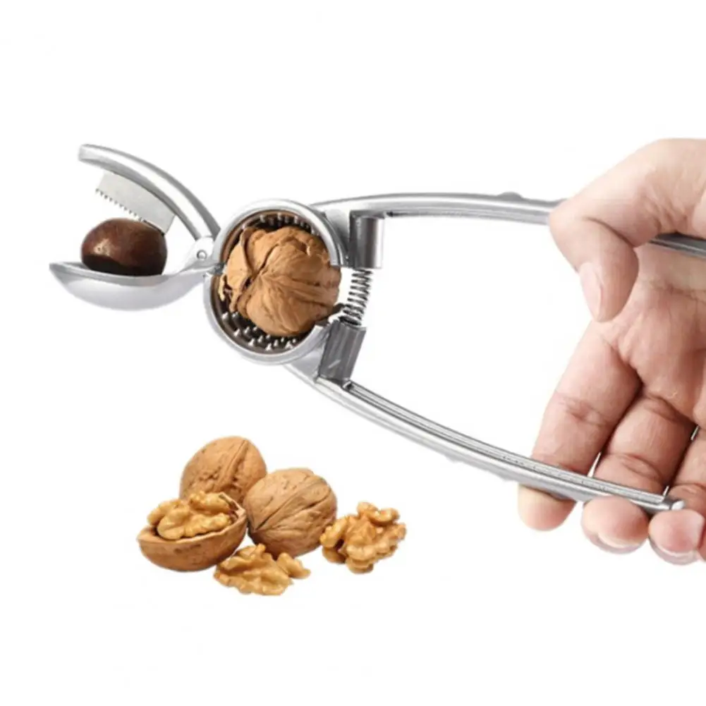 

Nut Cracker Tool Heavy Duty 2 1 Nut Sheller Cracker Tool for with Non-slip Handle Multifunctional Cutter Lobster for Walnuts