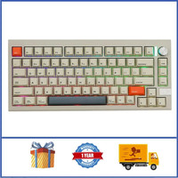 CIDOO V75 Pro VIA Programmable 81 Keys Gasket Tri-Mode Bluetooth/2.4Ghz/USB-C Wireless Wired  Mechanical Keyboard