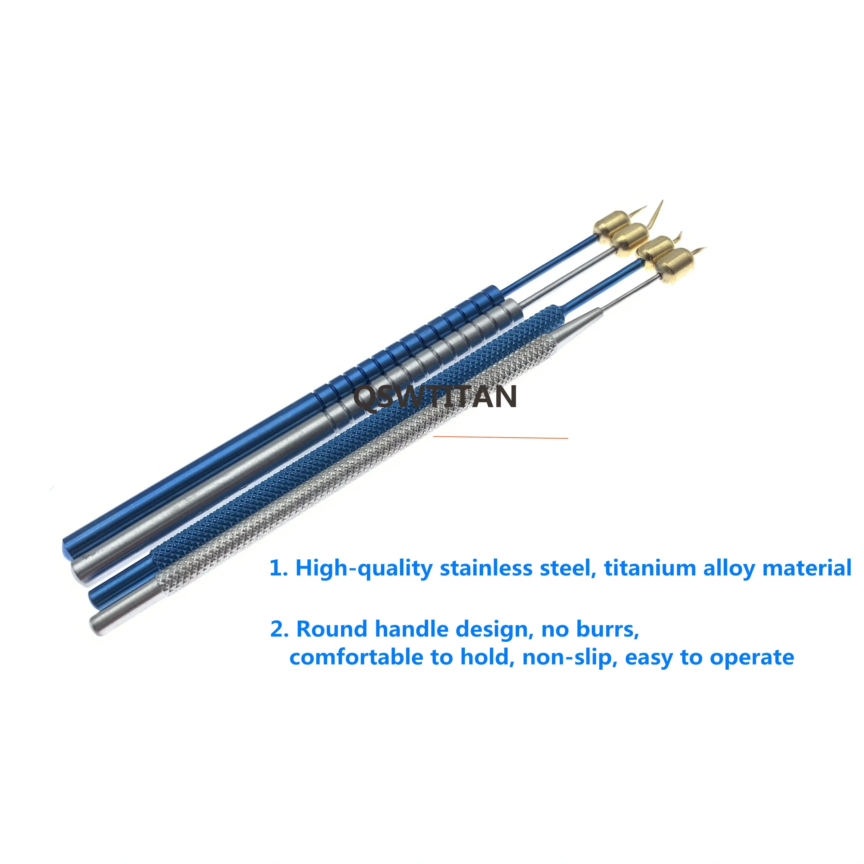 Hemostatic cautery device Stainless steel titanium alloy Ophthalmic Microsurgery Instruments