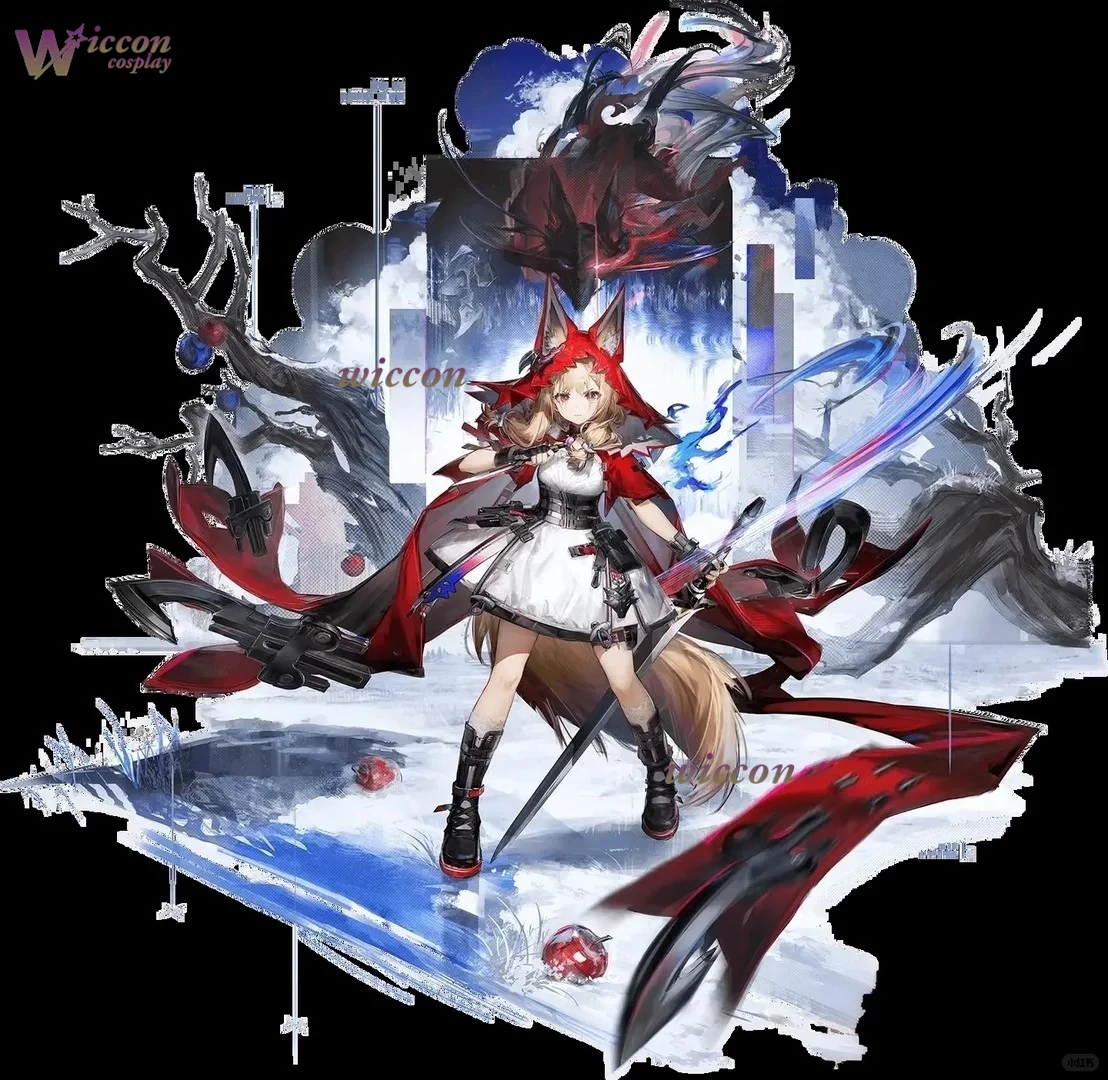 Ani Cos Arknights Endfield Lus - Women'S Red Accessories 评论和价格