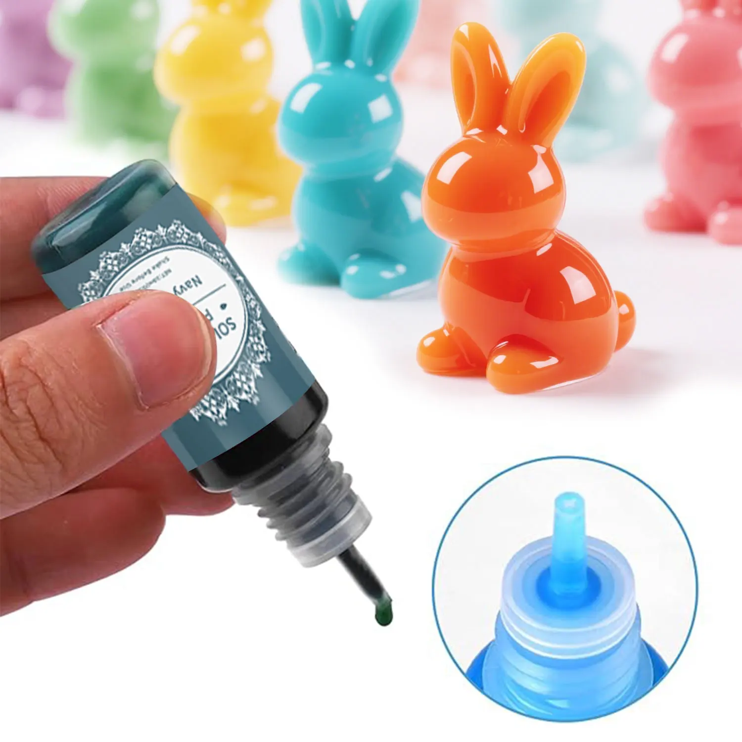 1Set Solid Colors Epoxy Resin Pigment Kits Liquid Colorant Dye DIY Epoxy Resin Mold Jewelry Making Supplies Pigments Dye Kits