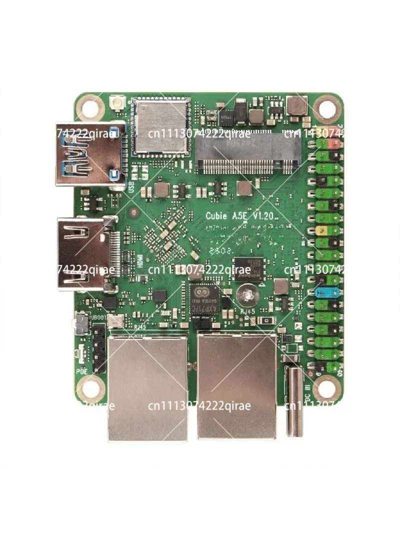 Cubie A5E Mini Main Board A527 8-Core CPU Dual Gigabit Ethernet Port