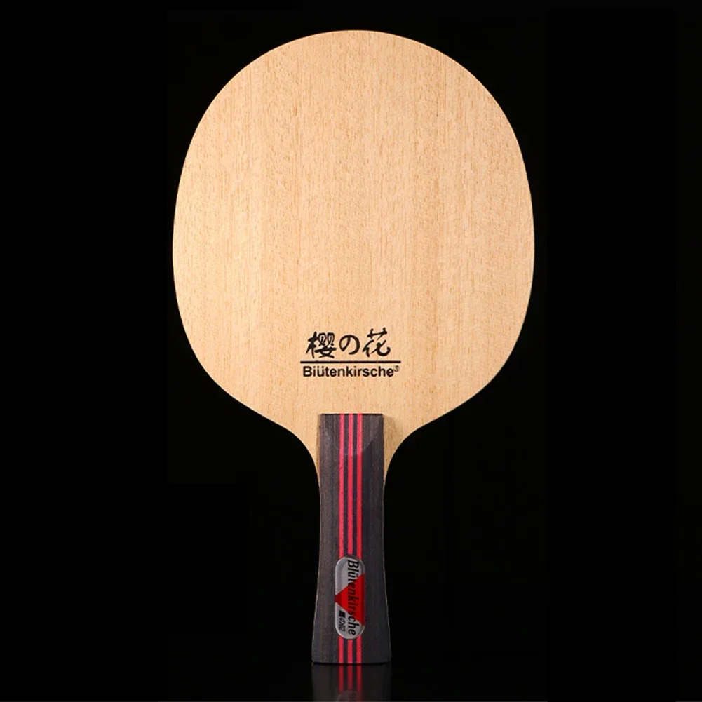 High Quality Professional Carbon Fiber Table Tennis Racket Bottom Plate Pure Wood Ping Pong Blade Paddle Long Handl