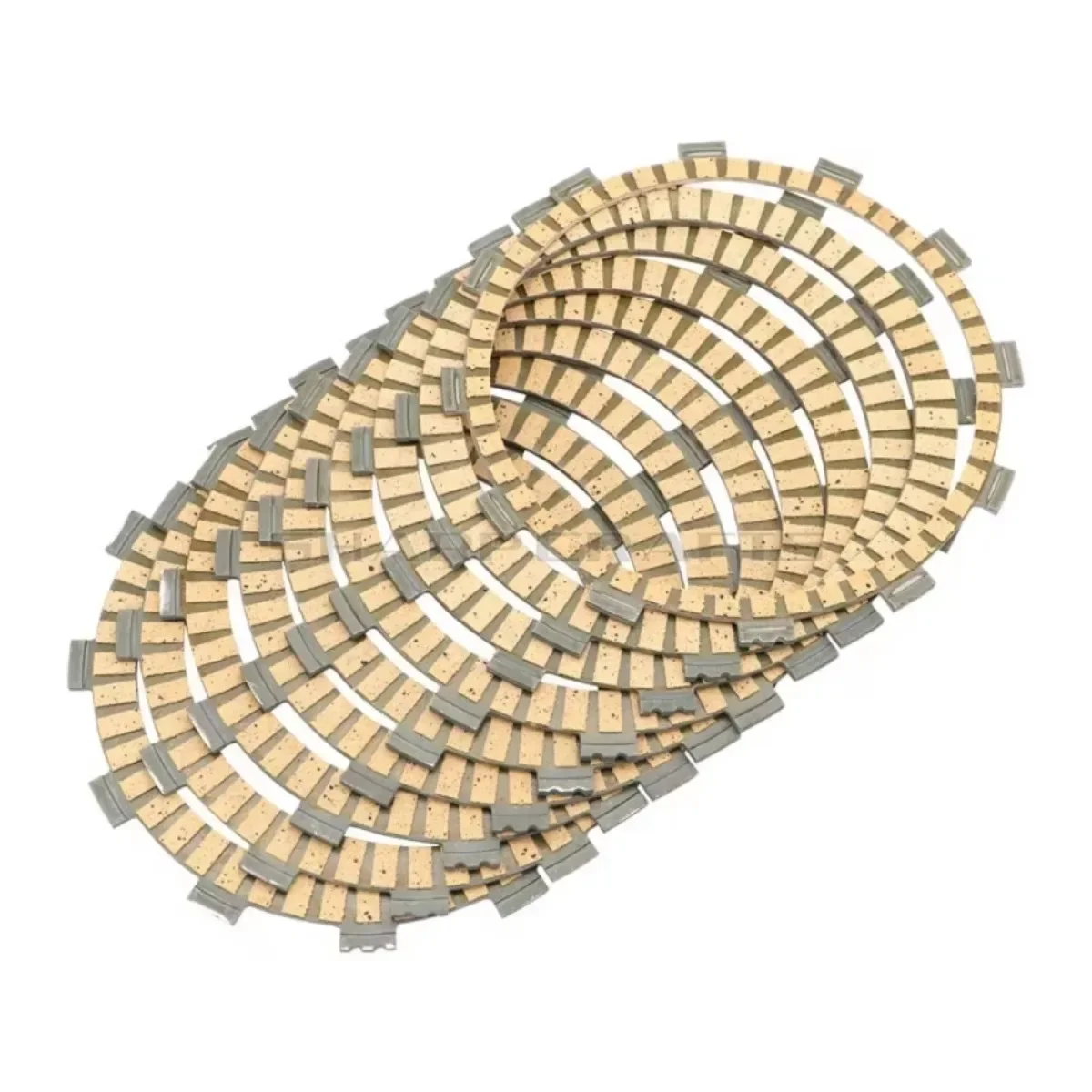 9x Engine Carbon Fibre impregnated Clutch Friction Plates Kits For YAMAHA YZF-R1 SP LE YZF1000 R1 04-08 FZ1 10-11 FZS1000 06-15