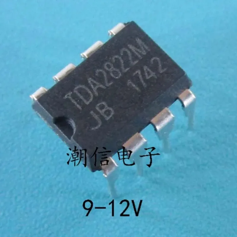 10PCS/LOT NEW ORIGINAL TDA2822 TDA2822M 3V 6V 9V 12V 15V DIP-8