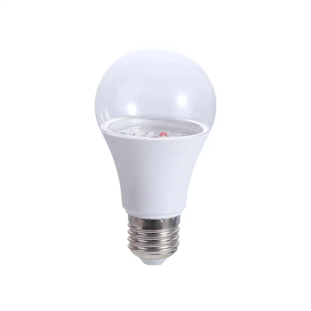 Blacklight โคมไฟอัลตราไวโอเลต UV หลอดไฟสีม่วง 360 เรืองแสง E27 หลอดไฟ UV 10W บรรยากาศสีม่วงสีดําหลอดไฟบาร์ตกแต่ง