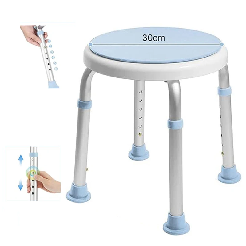 Simplywalk Aluminum Alloy 136KG Bath Shower Chair Large Tub Paraplegic MDR CE Certification  Customization