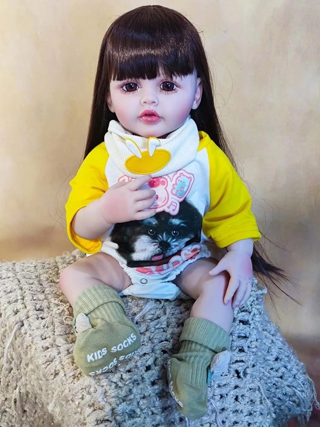 Bebe Dolls Kit Toys Recien Nacido Bebe Cuerpo Completo De Silicon Newborn Realistic Reborn Dolls Silicone