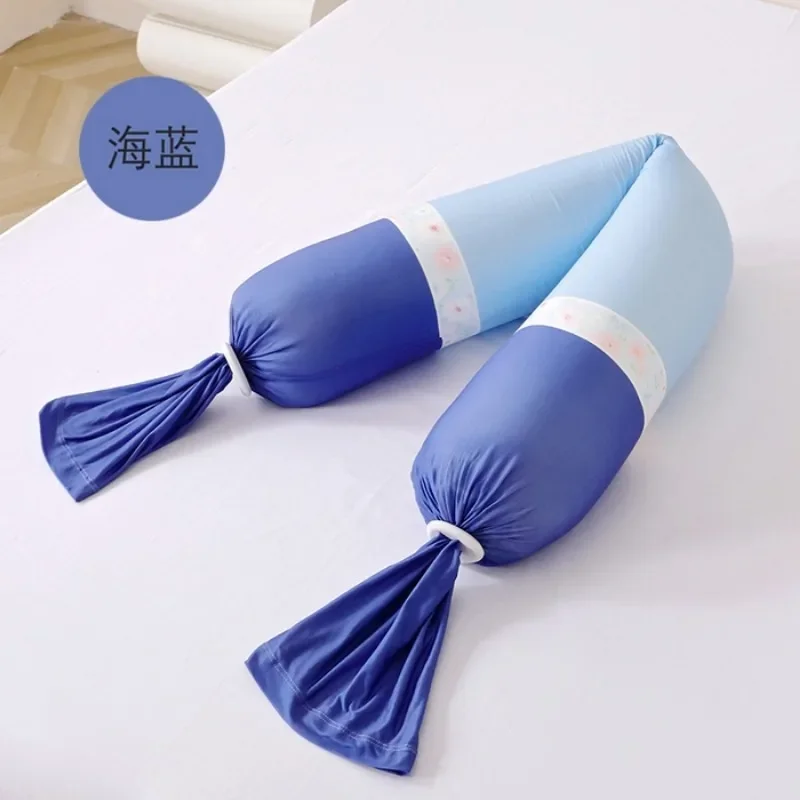 2025 new long maternity pillow waist support side sleeping pillow belly support special artifact leg clip side sleeping pillow
