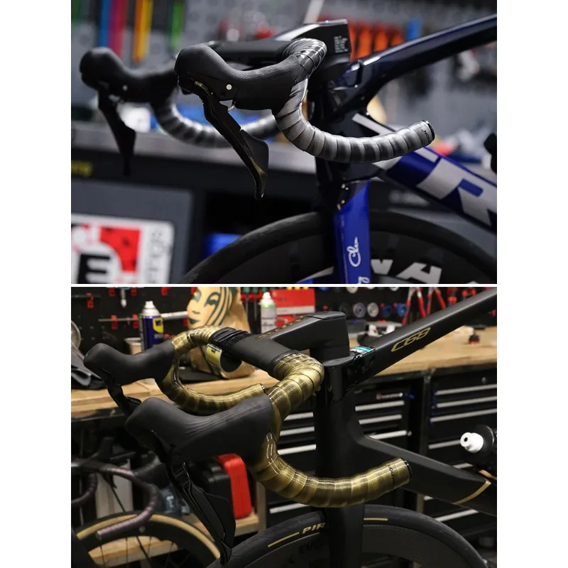 Road Bicycle Handle Belt Light Reflection Gradual Change Color Strap Multi-angle