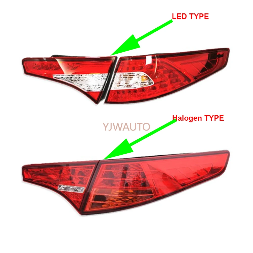 For Kia K5 Optima 2011 2012 2013 Rear Tail Light Assembly Car Taillamp Auto Brake Light Reverse Lamp Rear Tail Lamp Housing
