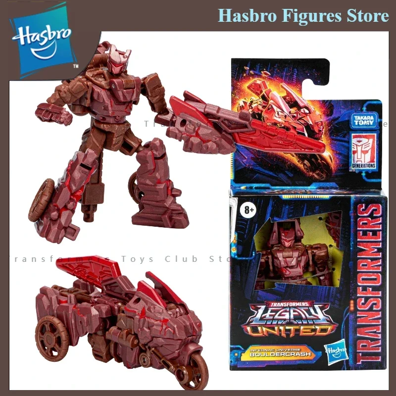 

В наличии HASBRO Трансформеры Legacy United Core Class Infernac Universe Bouldercrash Фигурка Коллекция Хобби Подарочная Игрушка