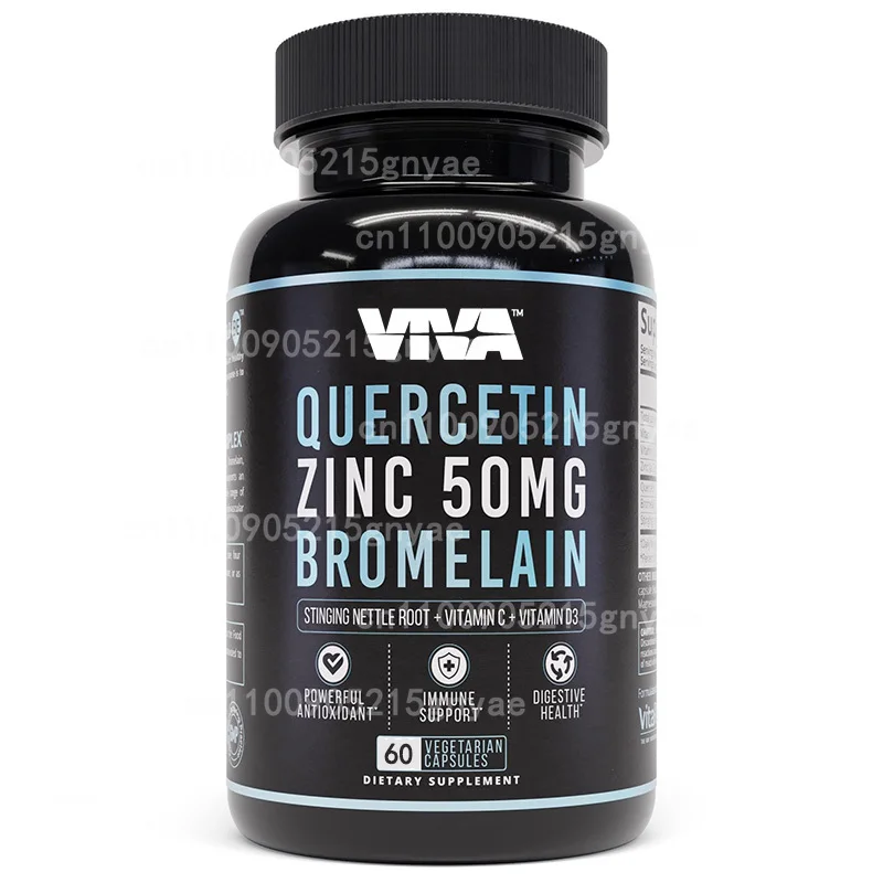

Quercetin, 60 капсул легко ласточкать