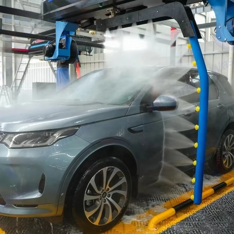 Lavatrice per auto automatica senza contatto portatile senza contatto 360 completamente controllata da computer