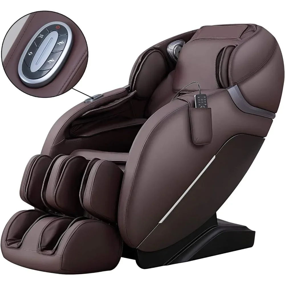 Massage Recliner, Full Body Massage Chair with Zero Gravity, Bluetooth Speaker, Airbags, Heating and Foot Massage