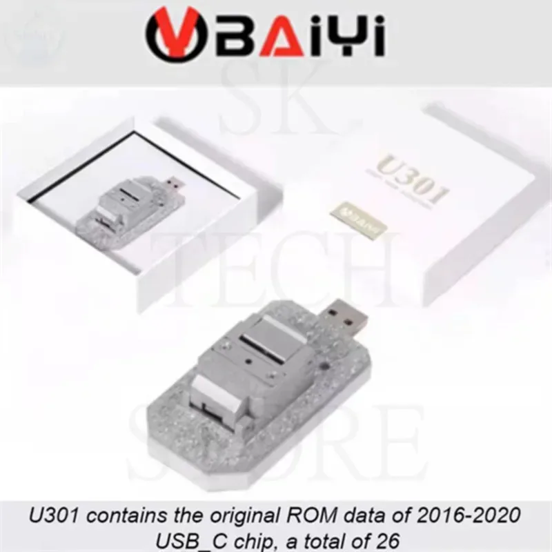 

Прибор для чтения данных Baiyi U301 Rom Assistant 5 в-20 в Boost Rom для Macbook Pro Air USB _ C восстановление напряжения ремонт 2016- 2020 ROM Assistant