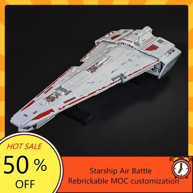 

3749PCS MOC Space Battle Series Republic Raider II Rebel Alliance Cruiser Model Building Blocks Bricks DIY Assembly Toys Gifts