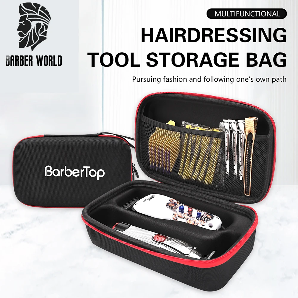 Hairdressing Tools Storage Box Salon Shockproof Hair Clipper Case Resistance Suitcase Waterproof Non-defrmation Styling Tool Box