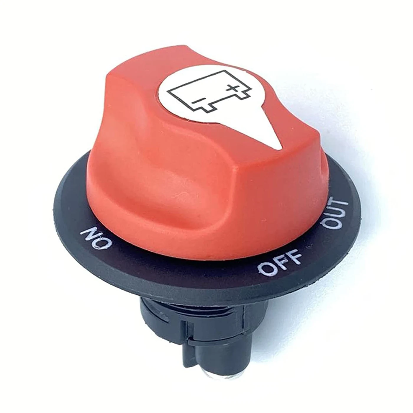 Battery Isolator Switch, 100A Battery Disconnect Master Cutoff Switch, For Marine Boat RV ATV UTV, With Power