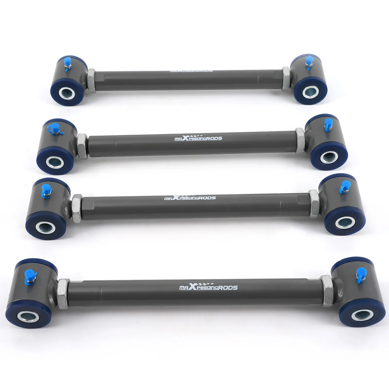 4 Pcs High Tensile Strength Carbon Steel Rear Control Arms Premium Polyurethane Bushings For Accord 2003-2007 Acura TSX