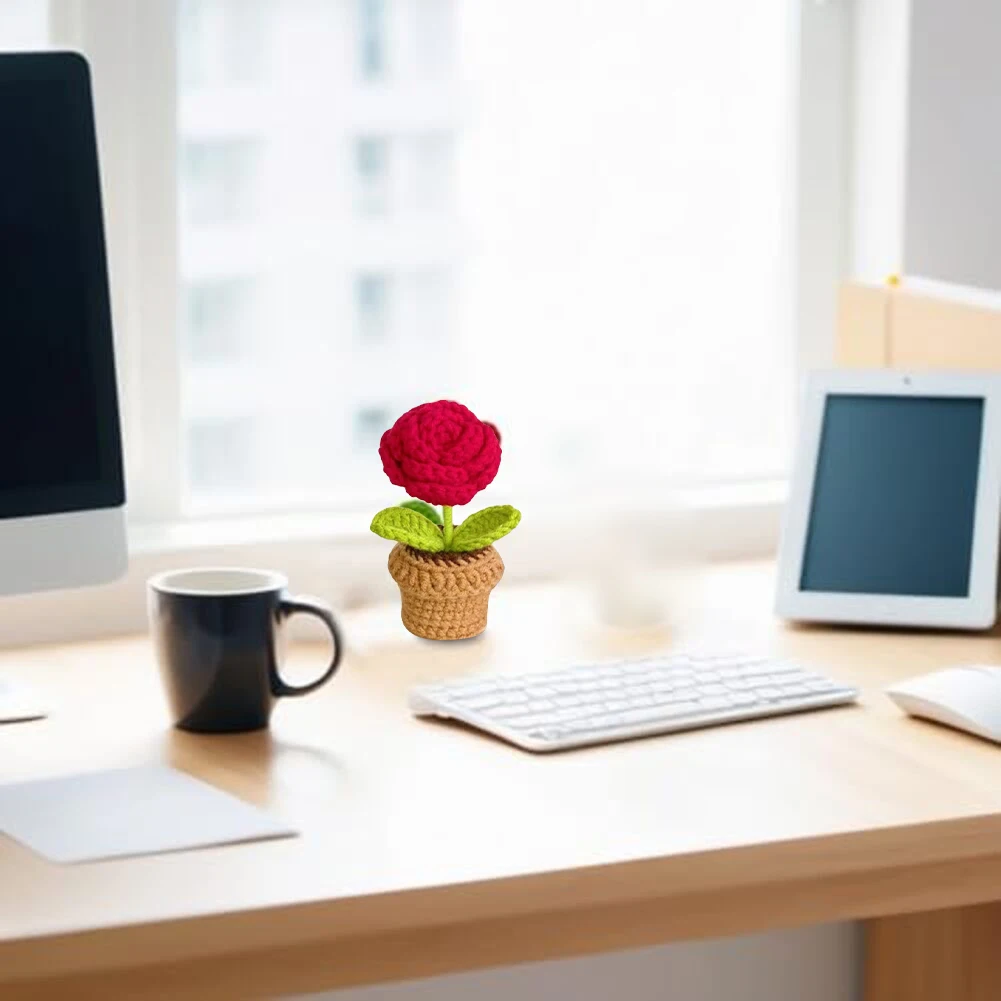 Artificial Flowers Graduation Flowers As Shown Crocheted Flowers Convenient Packaging Elegant Decoration Exquisite Details