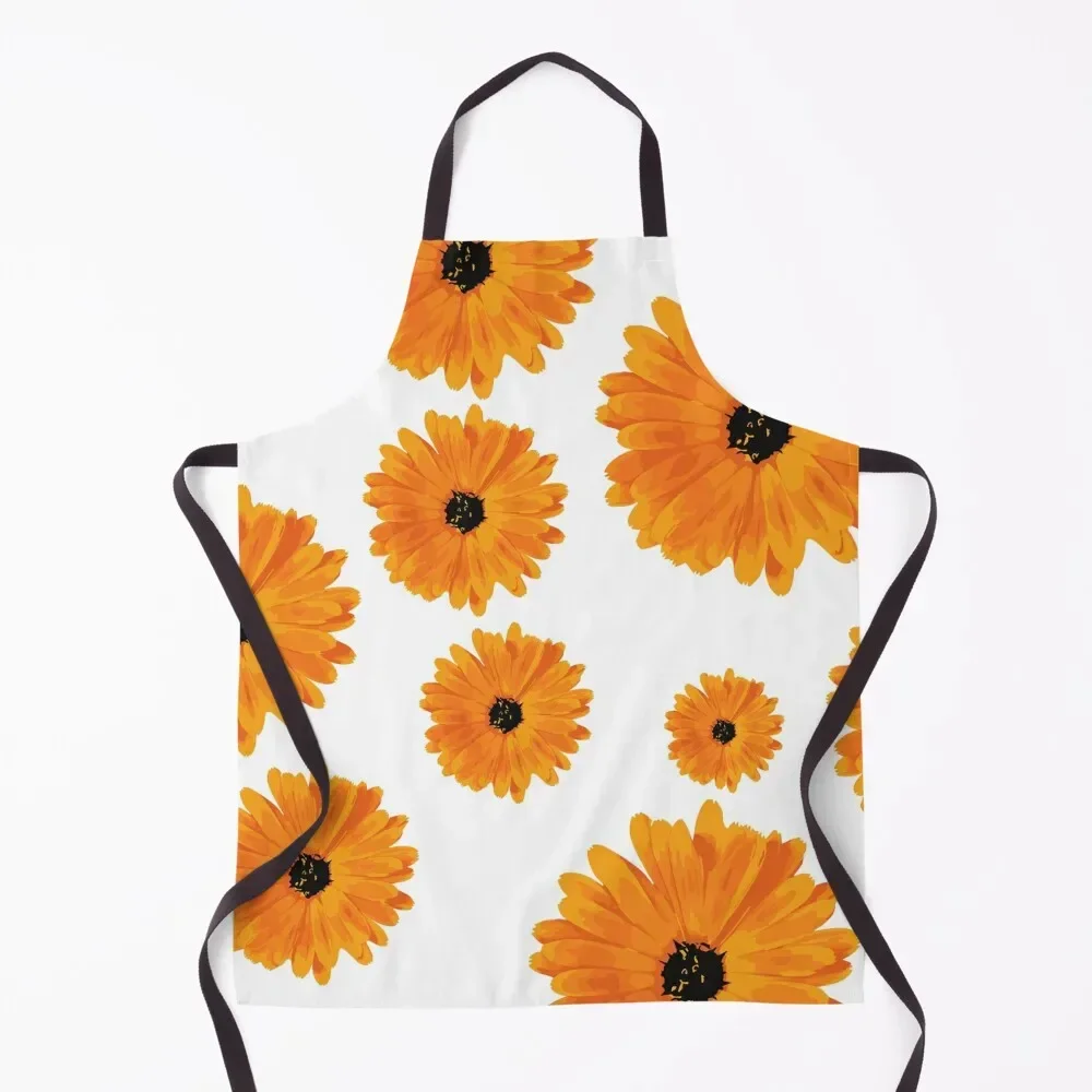 Black-eyed Susan flower Apron Kitchen Supplies waterproof for women Cooking Clothes Apron