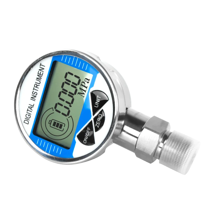 60mm Digital Pressure Guage LCD Display Pressure Manometer M20*1.5 Hydraulic Pressure Meter -1~600bar Pressure Gauge