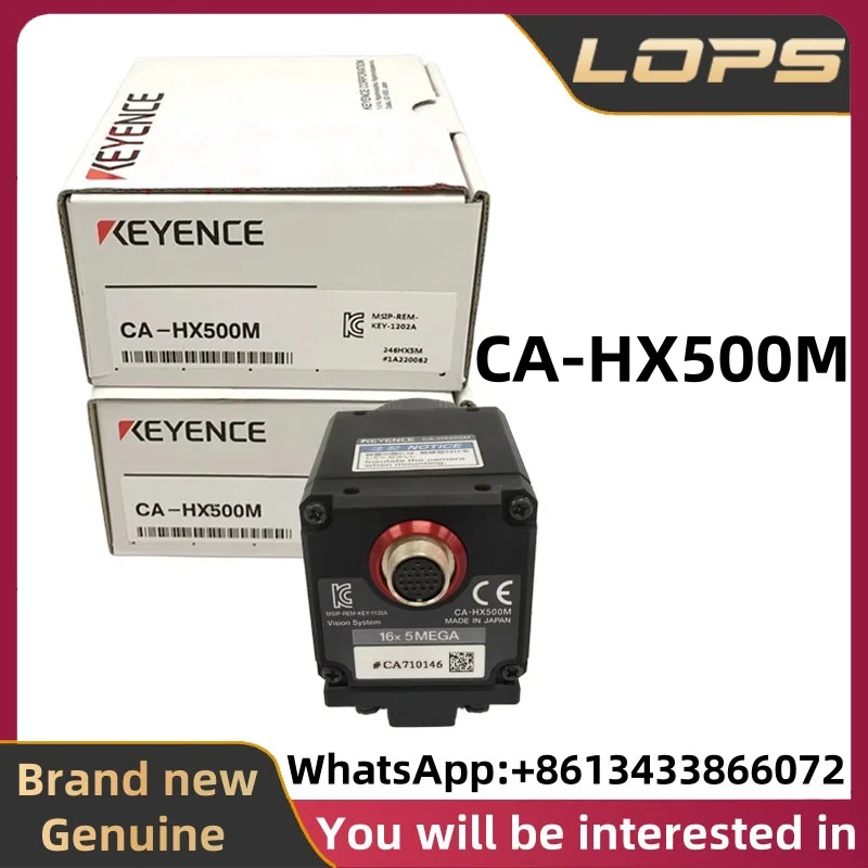 CA-HX500M جديد الأصلي KEYENCE 16x سرعة 5MP كاميرا صناعية رؤية ذكية s ، كمية كبيرة في المخزون ، مرحبا بكم في التشاور