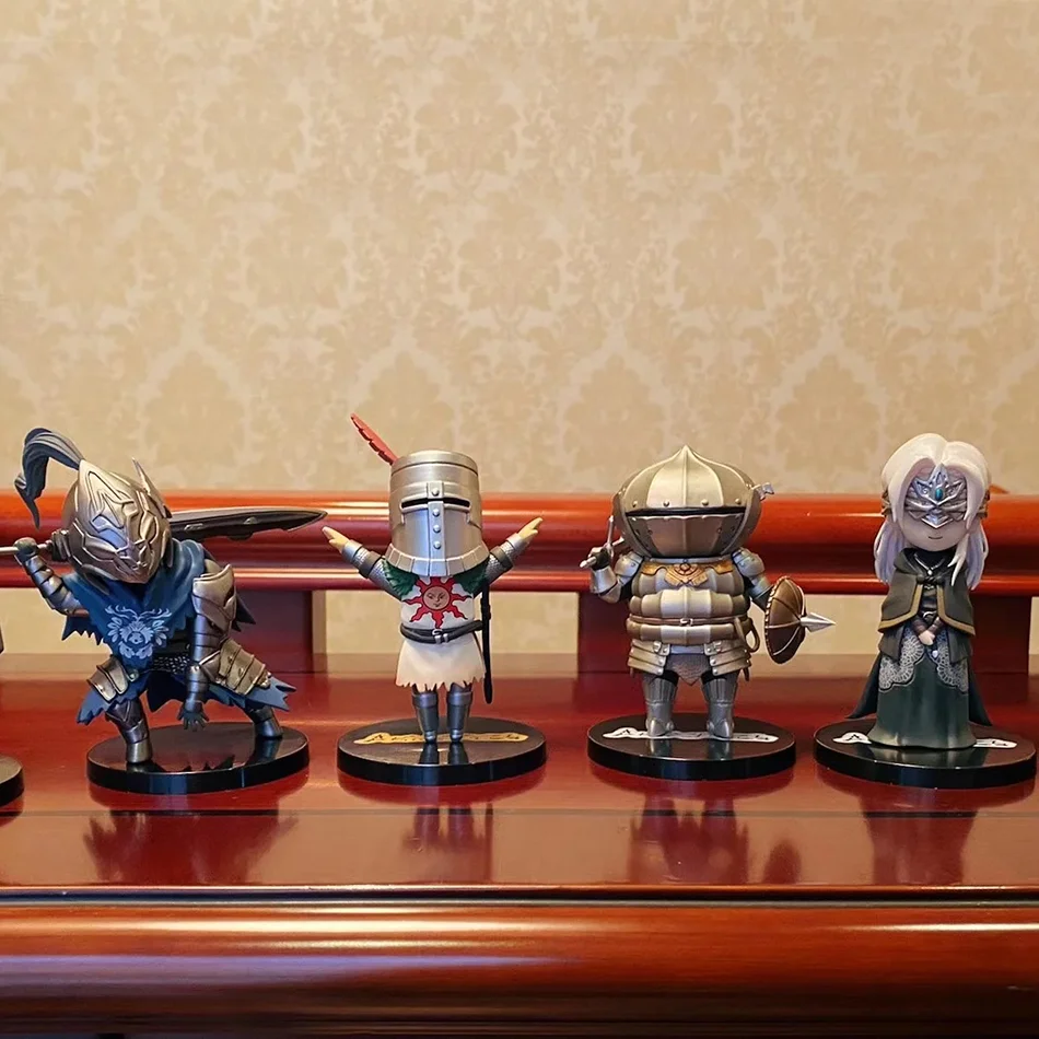Q version Dark Souls Anime Action Figure Solaire Artorias Ornstein Fire Keeper Doll Anime Figurine Model Toys for Boy Gifts