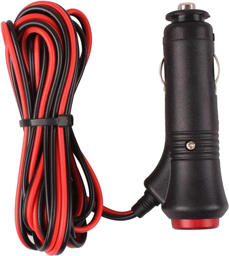 Auto 20A Male Car Cigarette Lighter LED Socket Plug Connector Adapter Sigaretten Aansteker Auto Copper Wire High-power 12V 24V