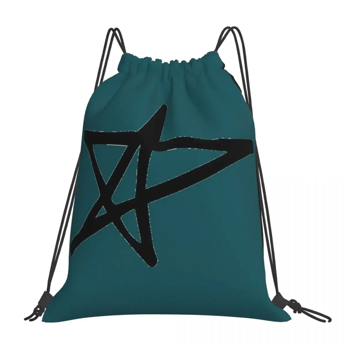 

Avril Lavigne Star Backpacks Portable Drawstring Bags Drawstring Bundle Pocket Sundries Bag BookBag For Man Woman Students