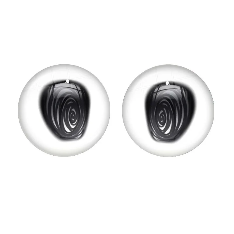 Black Anime Eye Blyth Doll BJD Toy Doll Glass Eyes Cabochons Round 12MM-30MM Dragon Cat Eye Toys DIY Jewelry Accessory MIX Pupi