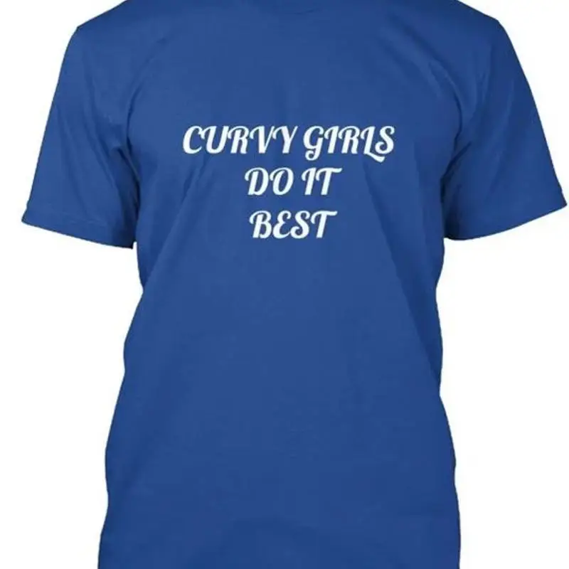 Curvy Girls Do It Best Size Premium T shirt M 2XL