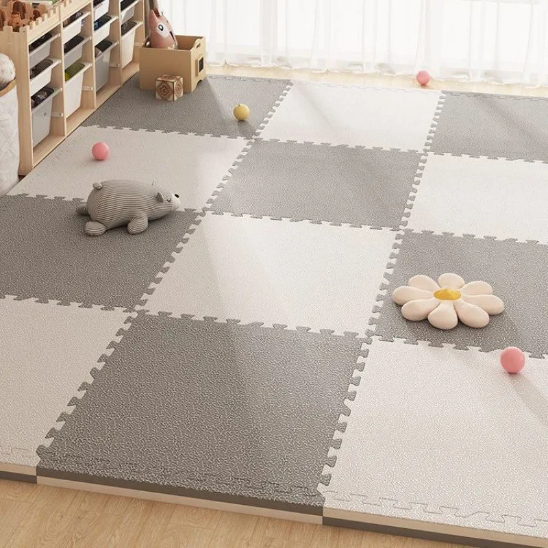 

Baby Play Mat EVA Foam Puzzle Mat Kids Crawling Carpet Thicken 15mm Litchi Texture Floor Rug Newborn Nursery Splicing Tatami Pad