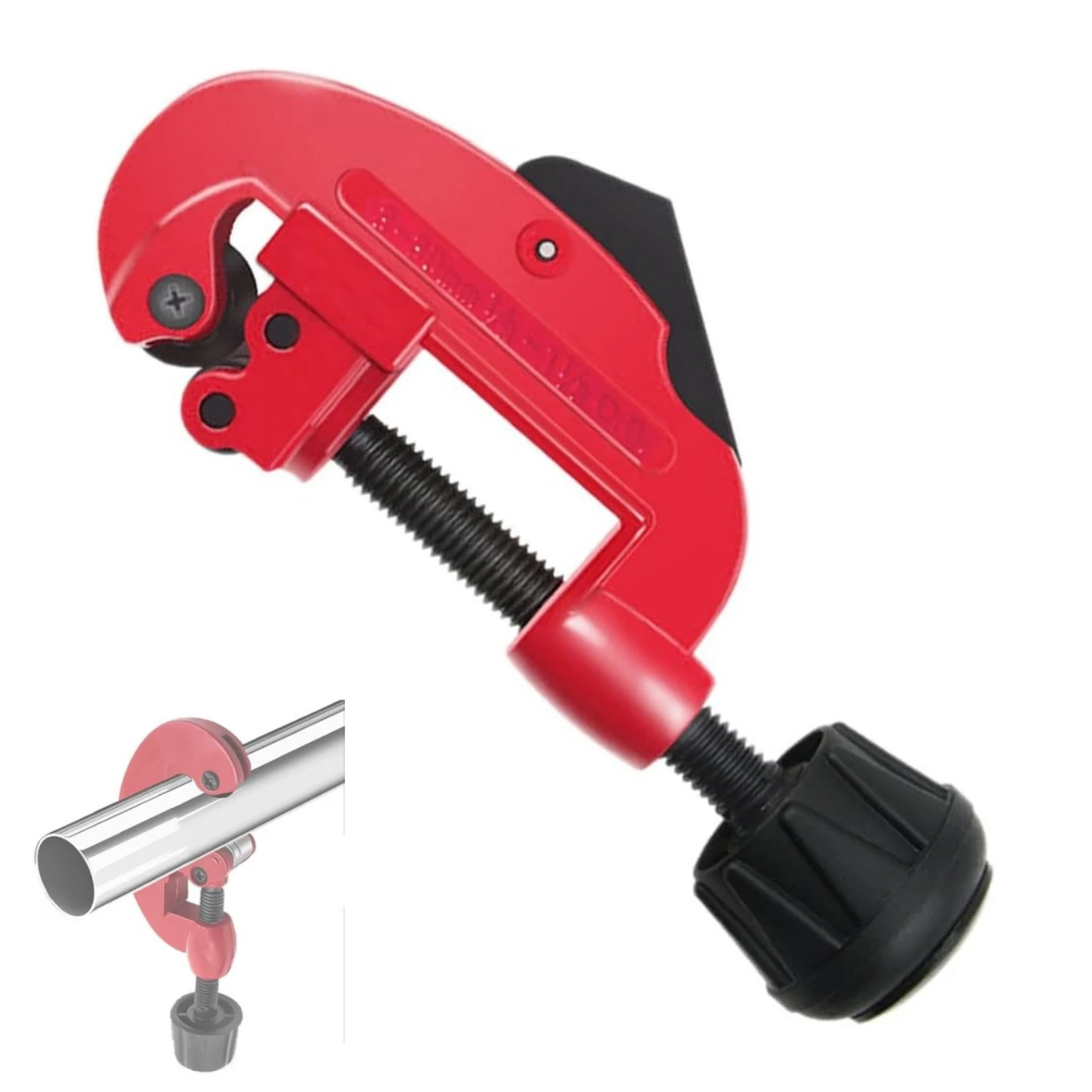 Tubing Cutter 3-30mm Heavy Duty Tube Cutter Tool with Double Rollers Guide for Cutting Copper Aluminum Stainless Steel
