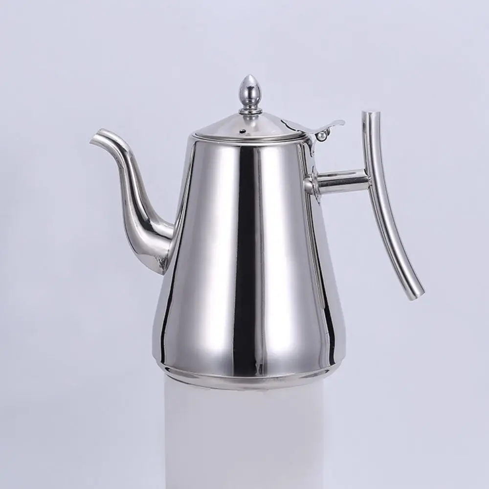 Removable Tea Pot With Filter Thickened with Lid Stainless Steel Teapot 1L/1.5L/2L Anti-scald Coffee Kettle Hotel Use view 3