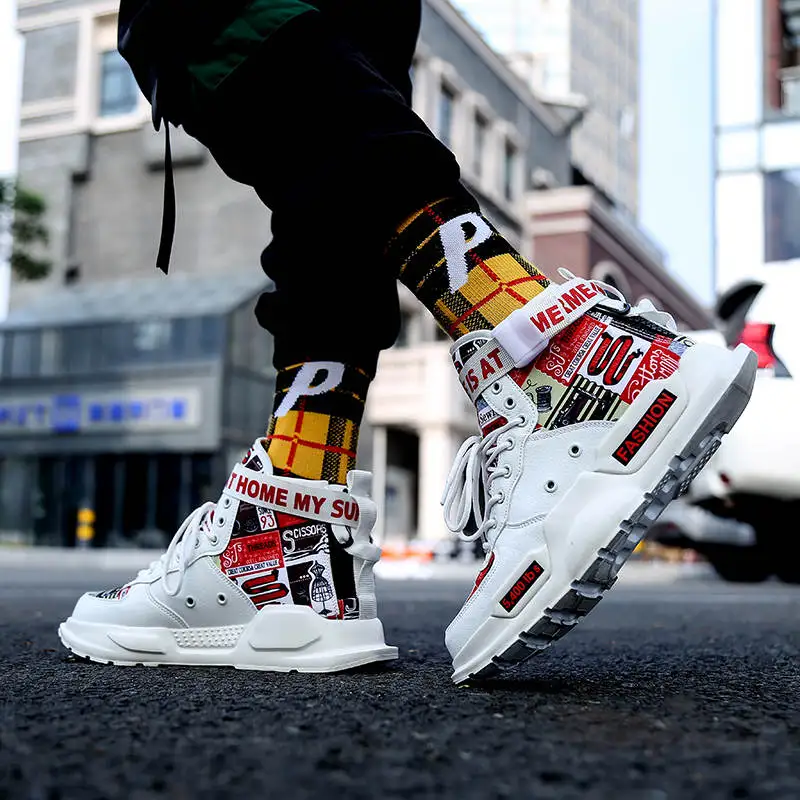 

Кроссовки мужские для тенниса, Вулканизированная подошва, теннисная обувь, рок, Размер 12 Plus