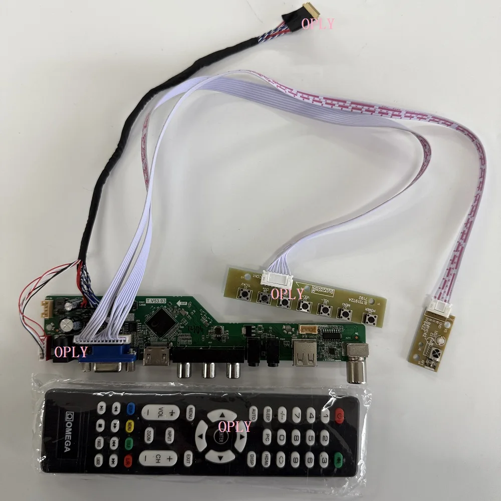 Controller Driver Board 40 Pin LVDS for LP140WH4 LP140WH1 1366*768 14