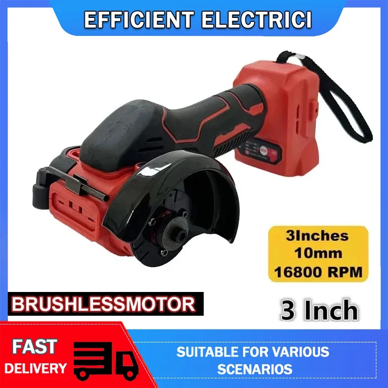 Para milwaukee moedor de ângulo sem fio 3 Polegada máquina polimento mini corte diamante milwaukee 18v bateria moagem cortar ferramentas