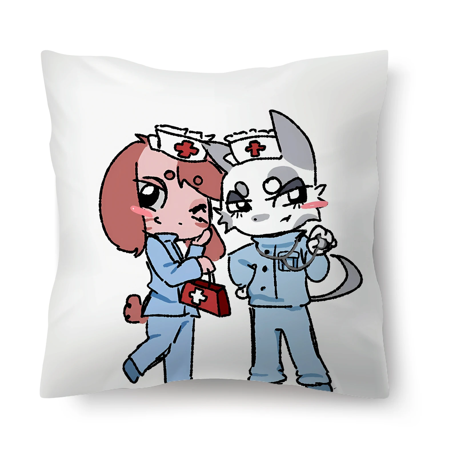 Animal Hospital Cushion Cover  - Decorative Throw Pillow 评论和价格