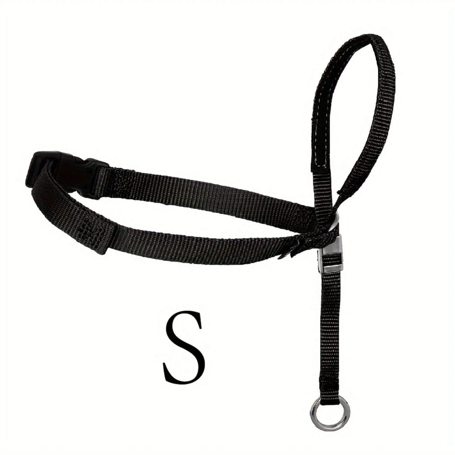 طوق رأس الكلب من النايلون، كمامة مبطنة ناعمة، غطاء فم قفص لطيف، أداة تدريب غير قابلة للسحب، ملحق متوسط السلالة مع Le #6